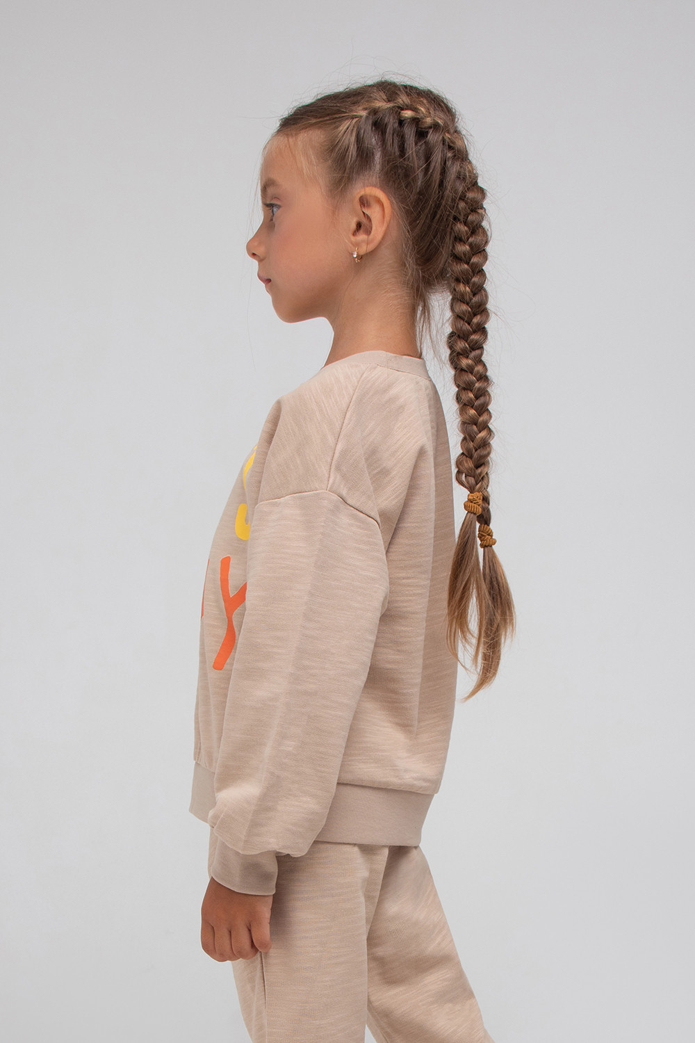 картинка Джемпер для девочки Crockid К 301727 темно-бежевый к1282 от магазина детских товаров ALiSa