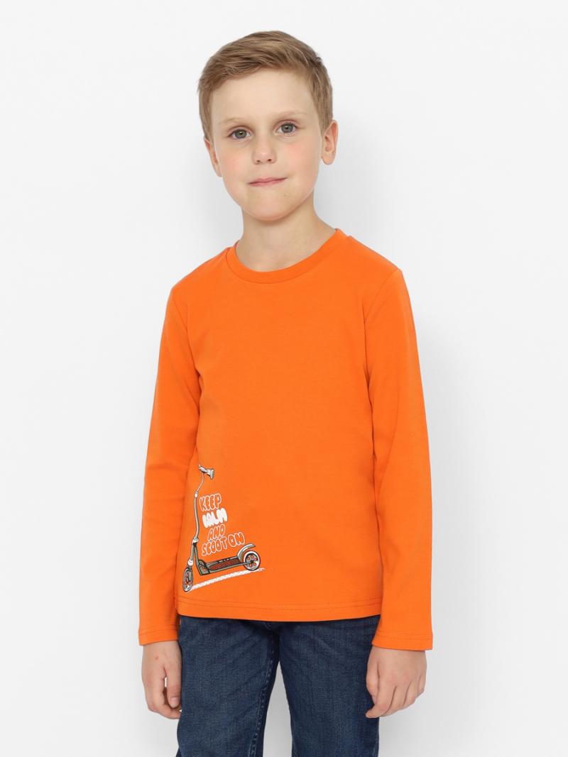 картинка Джемпер для мальчика Cherubino CWKB 63675-29-384 Оранжевый от магазина детских товаров ALiSa