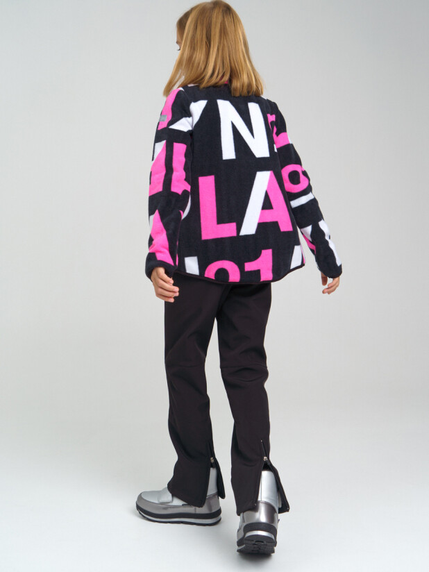 картинка Куртка флисовая для девочки PL 32121056 от магазина детских товаров ALiSa