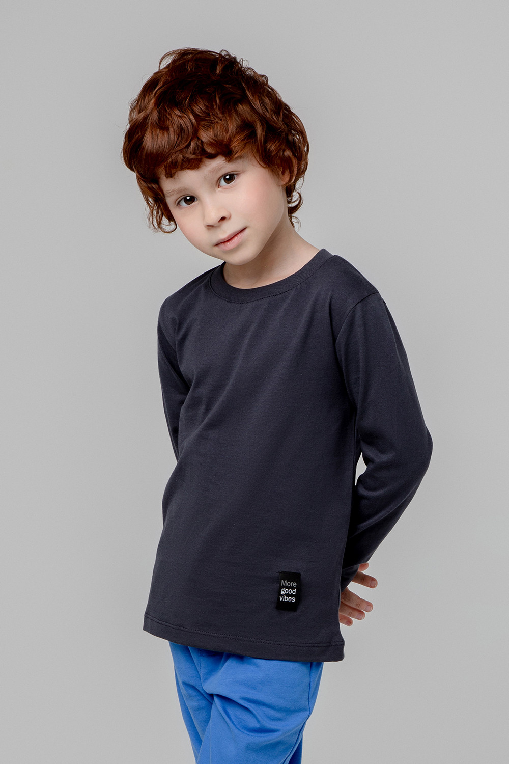 картинка Джемпер для мальчика Crockid К 301973 темно-серый от магазина детских товаров ALiSa
