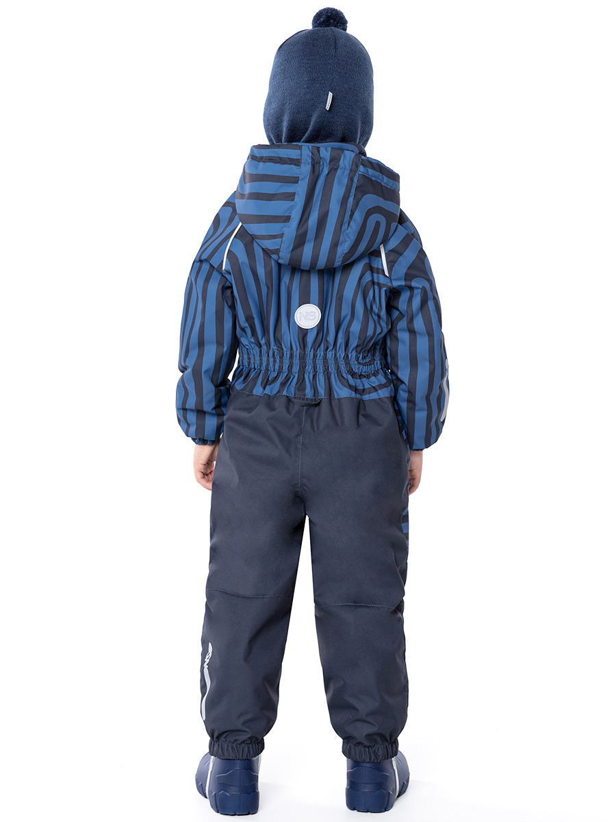 картинка Комбинезон утепленный для мальчика NIKASTYLE 8м0924 джинс графит от магазина детских товаров ALiSa
