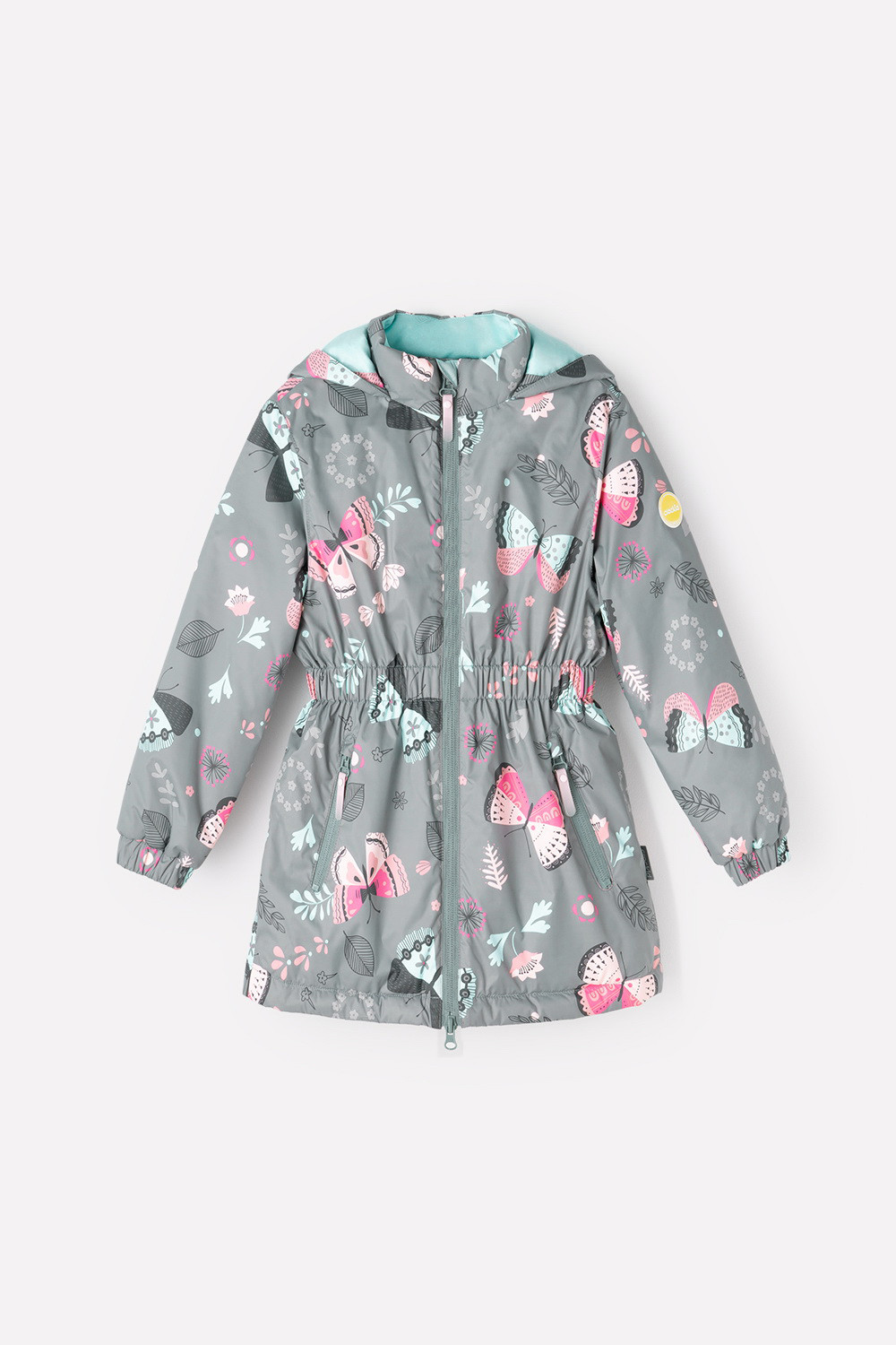 картинка Куртка утепленная для девочки Crockid ВК 32119/н/1 ГР от магазина детских товаров ALiSa