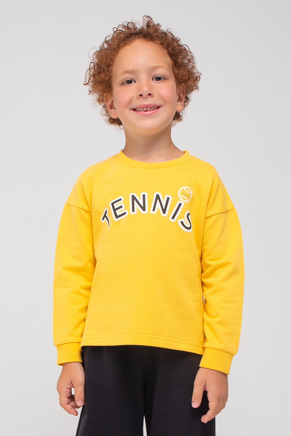 картинка Джемпер для мальчика Crockid К 301630 желтый к1283 от магазина детских товаров ALiSa