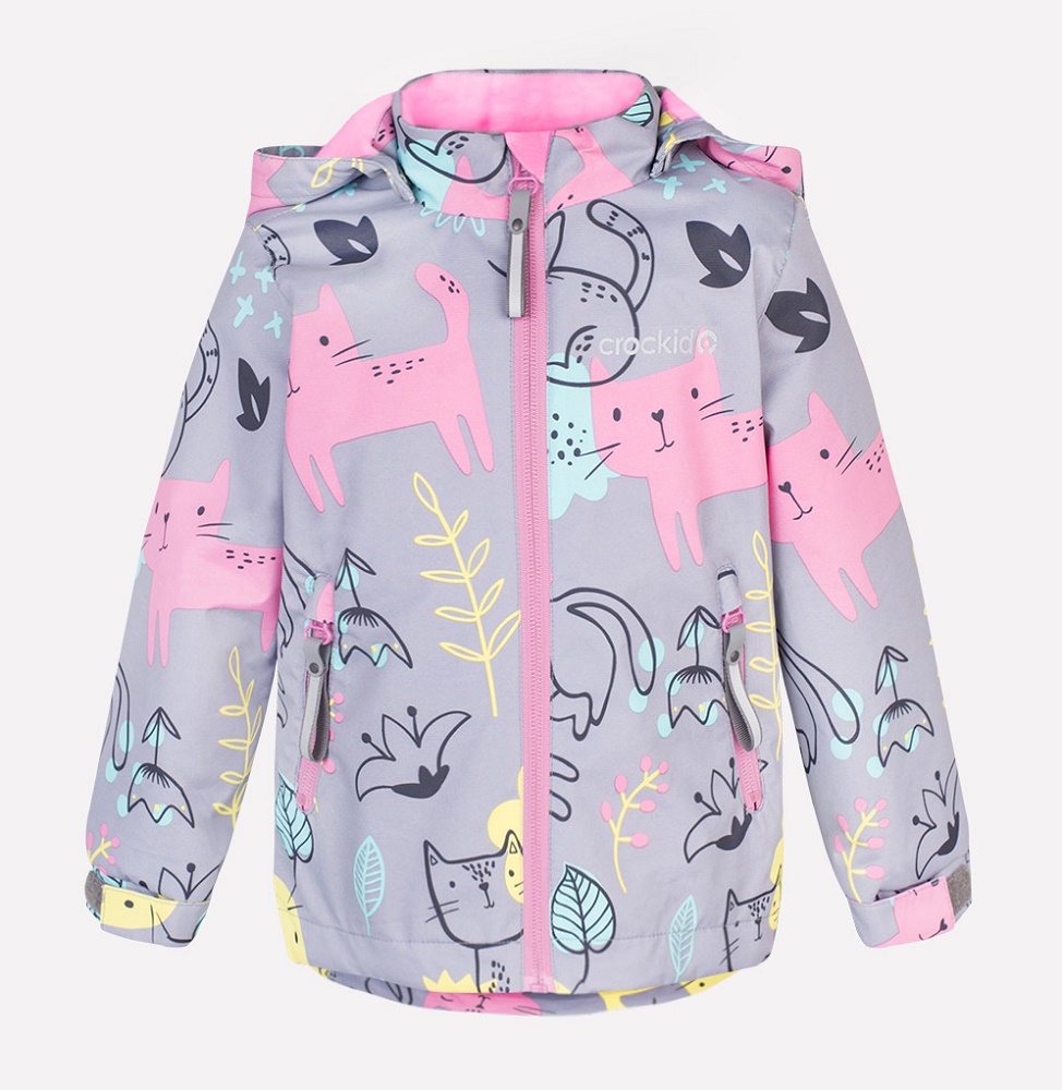 картинка Куртка ветровочная для девочки Crockid ВК 32061/н/1 от магазина детских товаров ALiSa