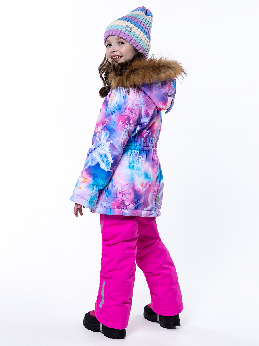 картинка Комплект зимний для девочки NIKASTYLE 7з1223 лазурный фуксия от магазина детских товаров ALiSa