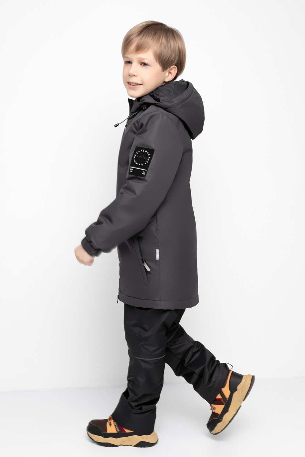 картинка Куртка утепленная для мальчика Crockid ВК 30124/2 УЗГ от магазина детских товаров ALiSa