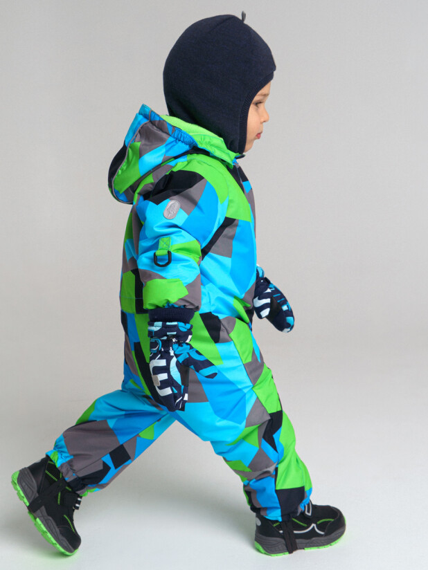 картинка Шлем утепленный для мальчика PL 32113043 темно-синий от магазина детских товаров ALiSa