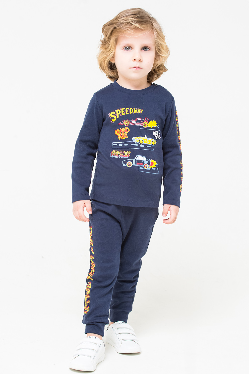 картинка Джемпер для мальчика Crockid КР 301040 индиго к254 от магазина детских товаров ALiSa