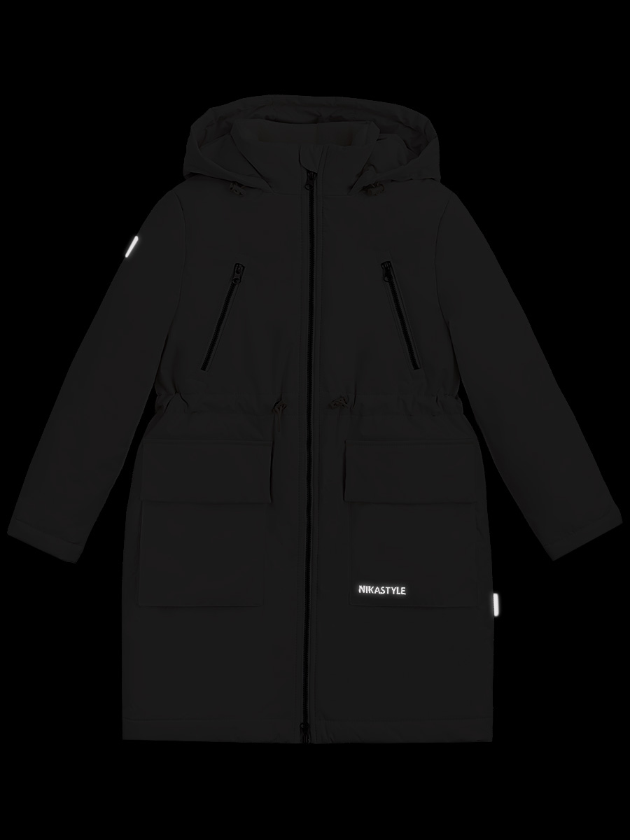 картинка Куртка Парка зимняя для девочки NIKASTYLE 5з4023 кремовый от магазина детских товаров ALiSa