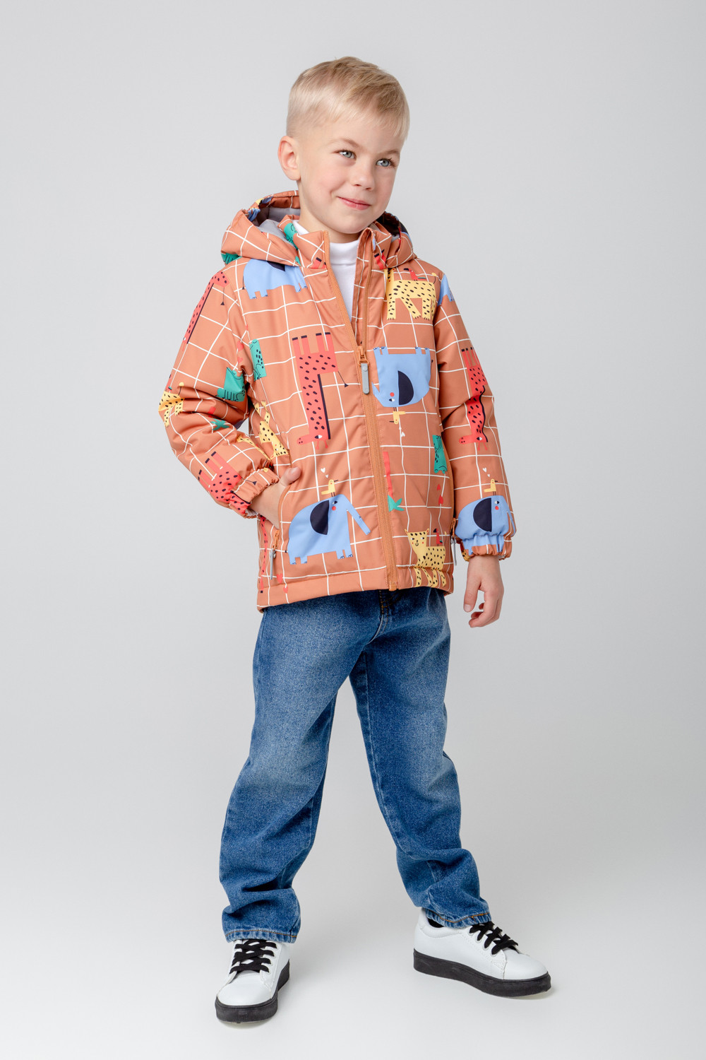 картинка Куртка утепленная для мальчика Crockid ВК 30115/н/1 Ал от магазина детских товаров ALiSa