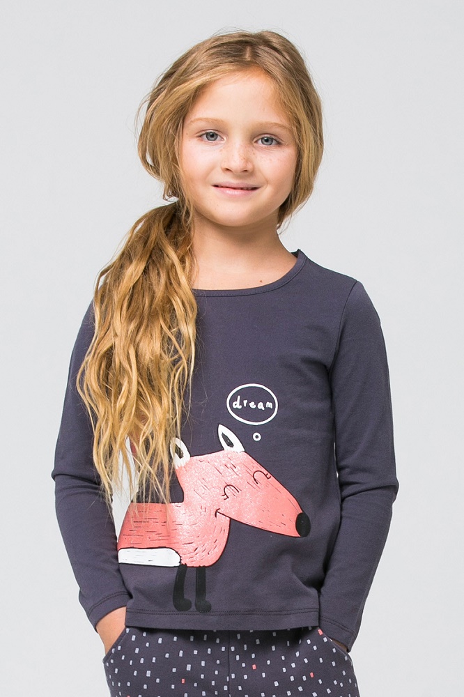 картинка Джемпер для девочки Crockid К 300479 коричневый к121 от магазина детских товаров ALiSa