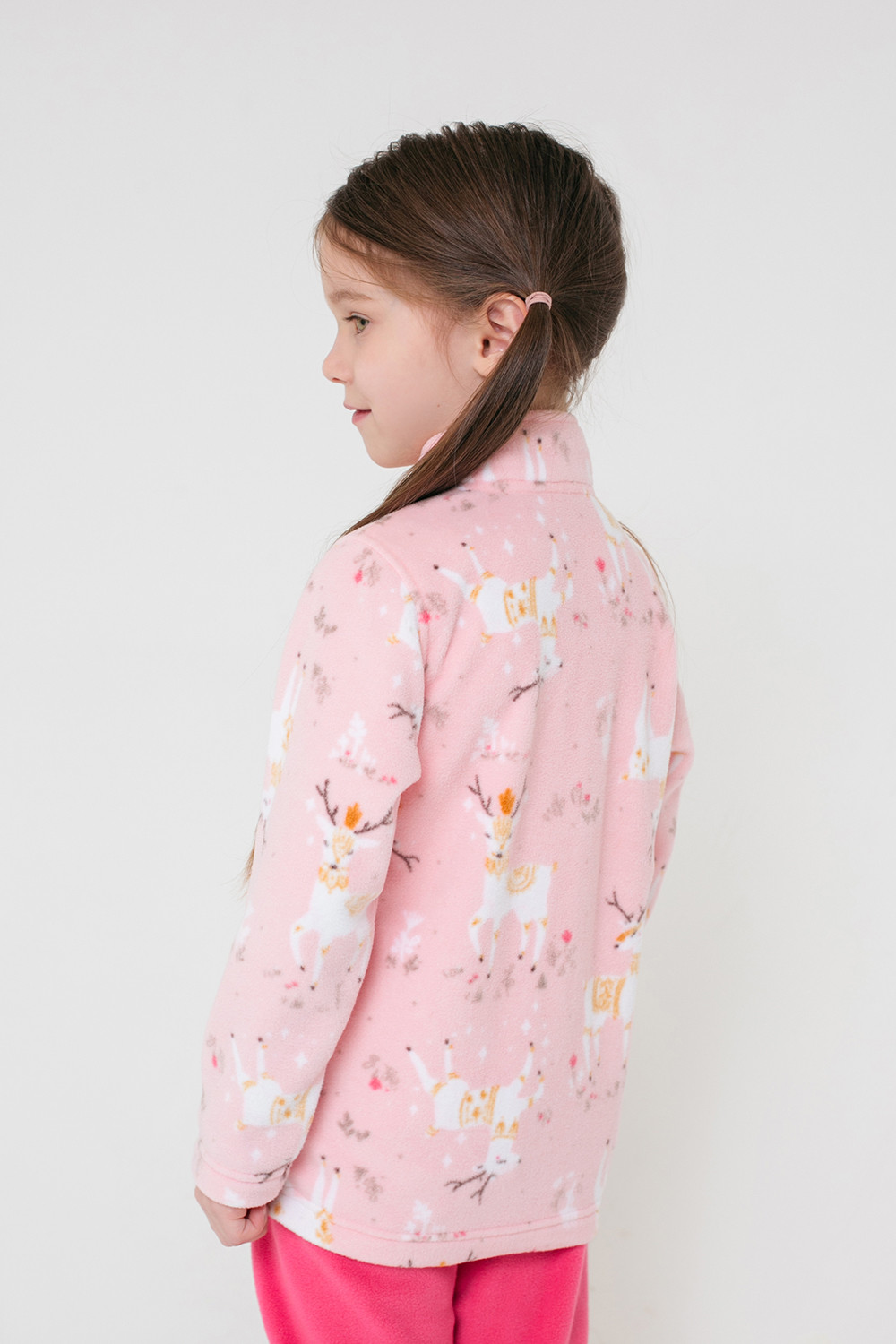 картинка Куртка флисовая для девочки Crockid ФЛ 34025/н/24 ГР от магазина детских товаров ALiSa