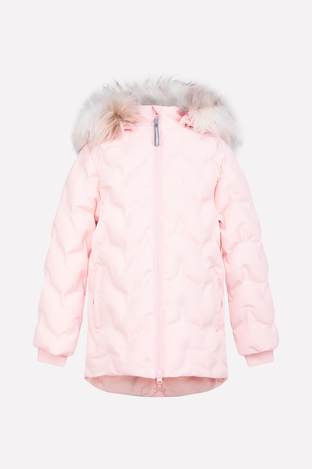 картинка Куртка зимняя удлиненная для девочки Crockid ВК 38034/1 ГР от магазина детских товаров ALiSa