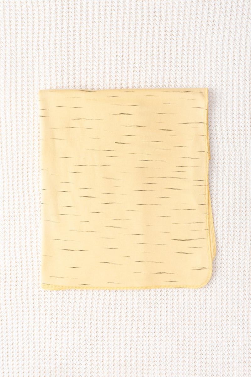 картинка Пеленка детская Crockid К 8512 эффект меланжа на светло-желтом я120 от магазина детских товаров ALiSa