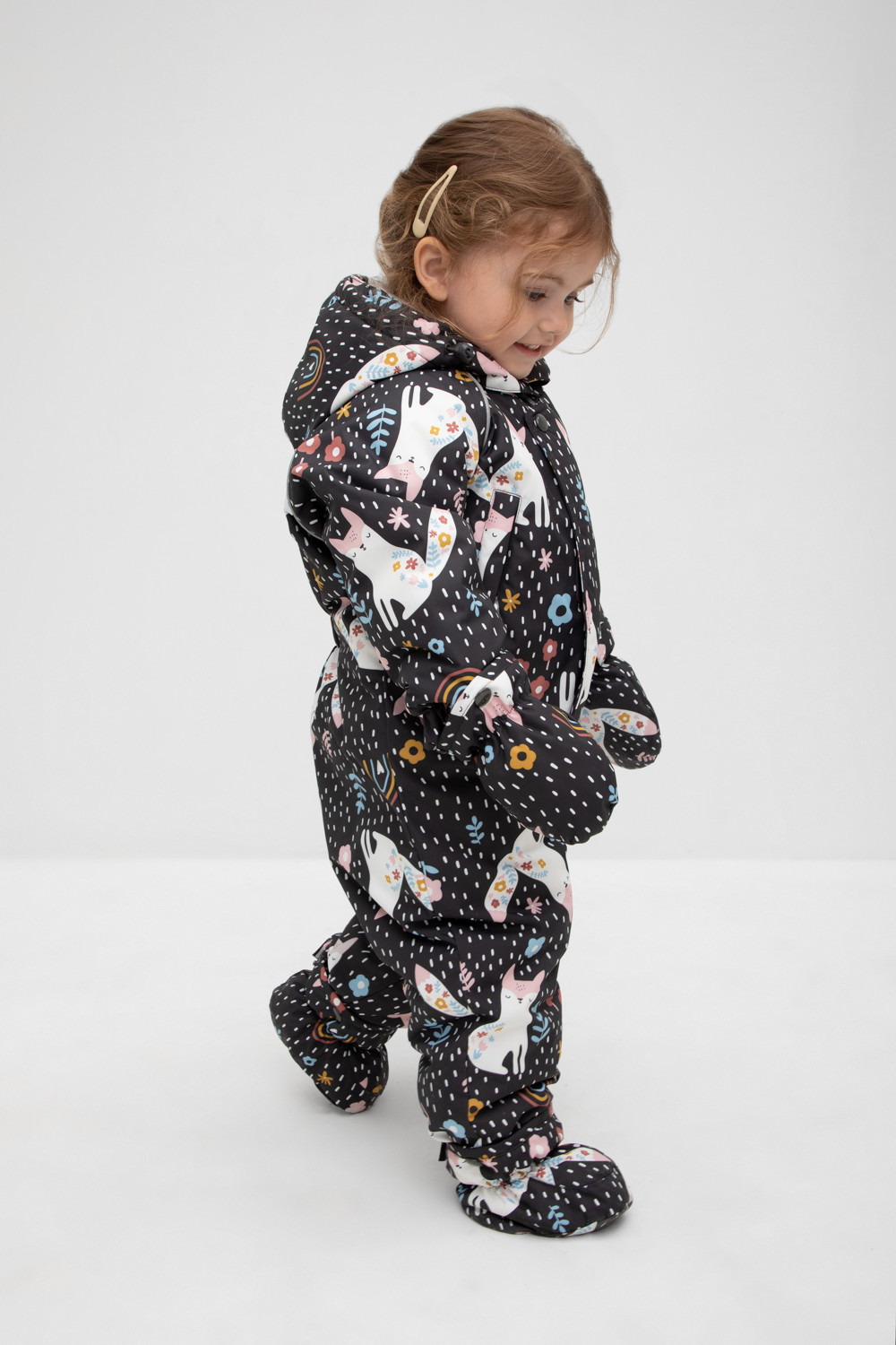 картинка Комбинезон зимний для девочки Crockid ВК 60032/н/29 Ал от магазина детских товаров ALiSa