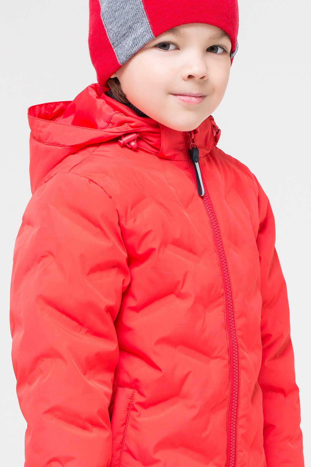 картинка Куртка зимняя для мальчика Crockid ВК 36044/1 ГР от магазина детских товаров ALiSa