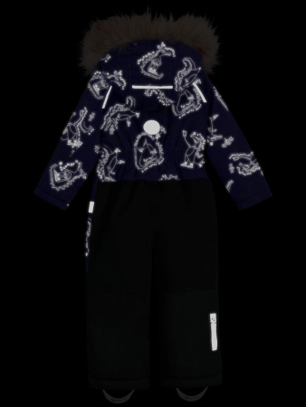 картинка Комбинезон зимний для мальчика NIKASTYLE 8з0523 джинсовый черный от магазина детских товаров ALiSa