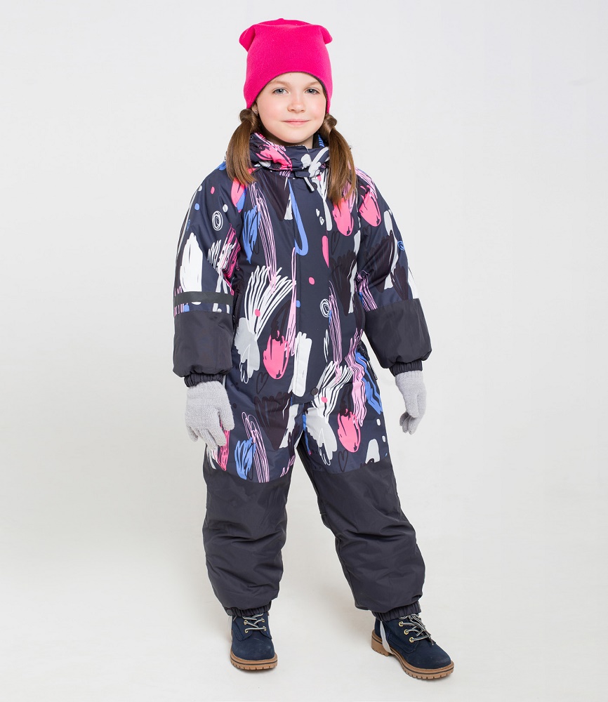 картинка Комбинезон зимний для девочки Crockid ВК 60020/н/15 БЮ от магазина детских товаров ALiSa
