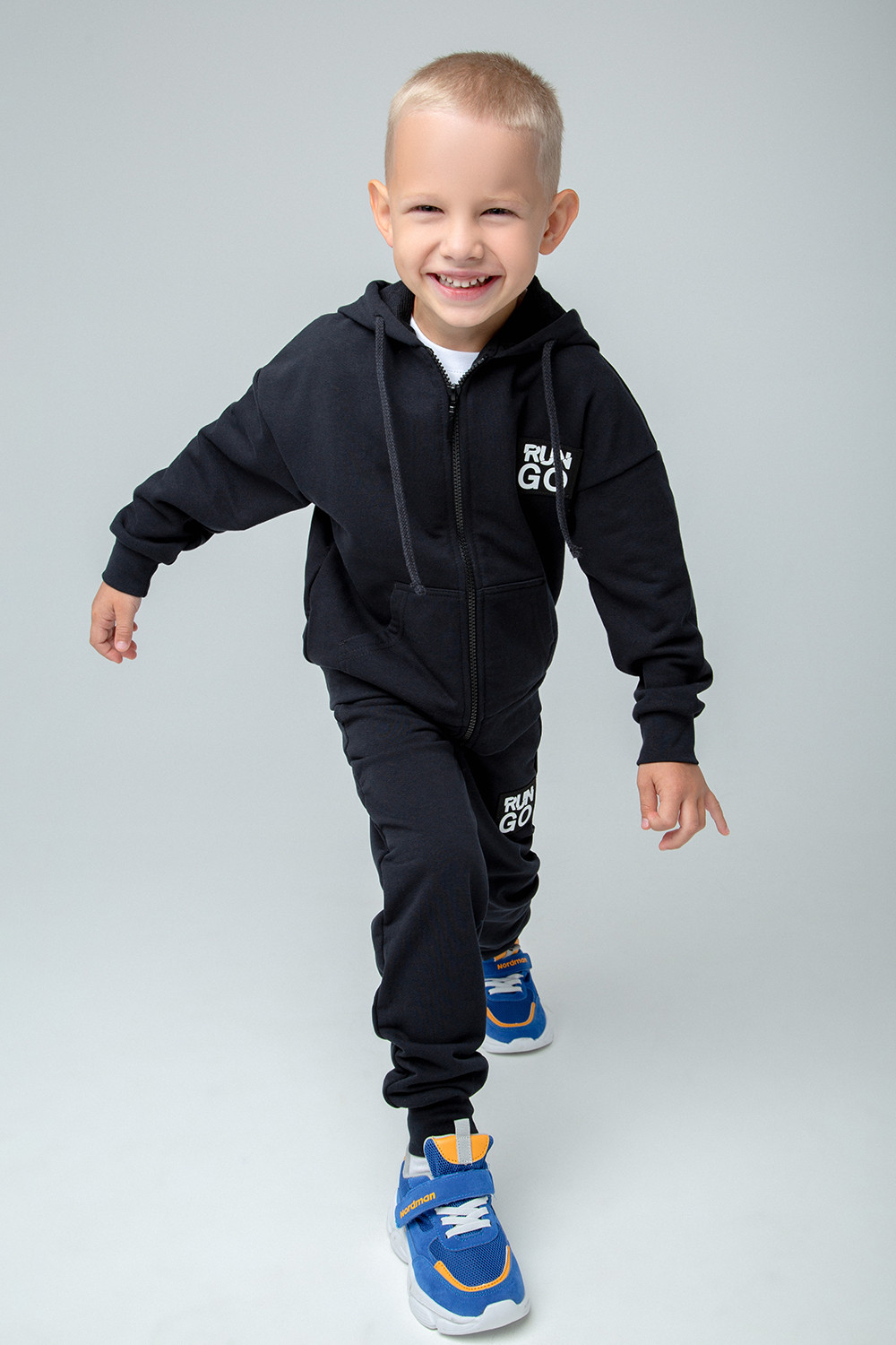 картинка Куртка для мальчика Crockid К 301841 черный от магазина детских товаров ALiSa
