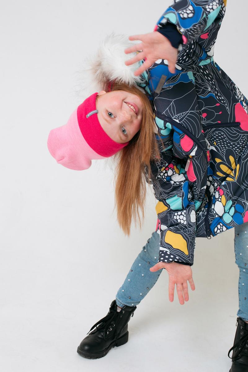 картинка Пальто зимнее для девочки Crockid ВК 38067/н/2 ГР от магазина детских товаров ALiSa