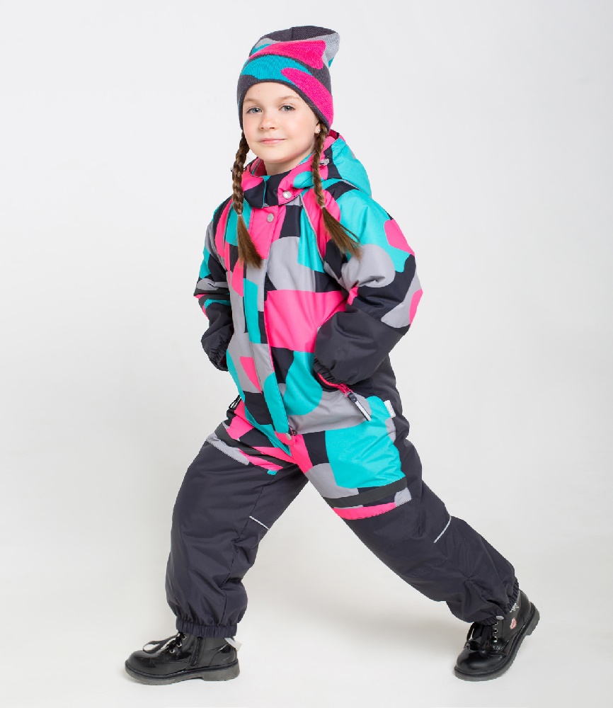 картинка Комбинезон зимний для девочки Crockid ВК 60020/н/7 БЮ от магазина детских товаров ALiSa