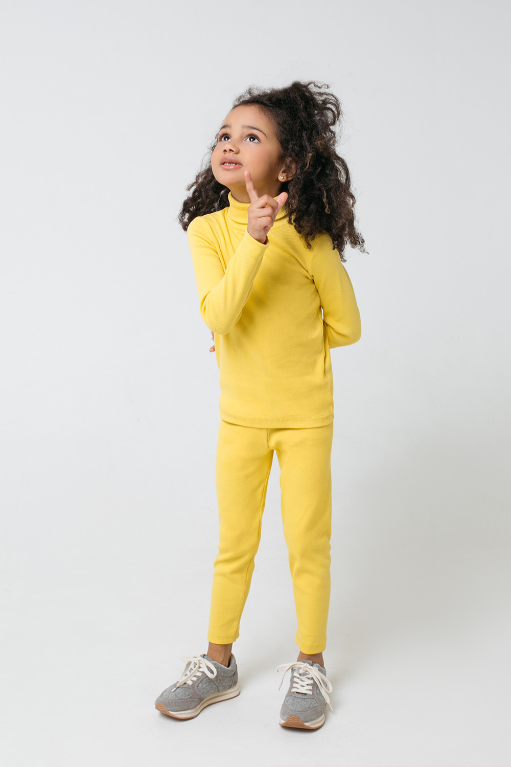 картинка Джемпер для девочки Crockid КР 301477 горчичный к307 от магазина детских товаров ALiSa