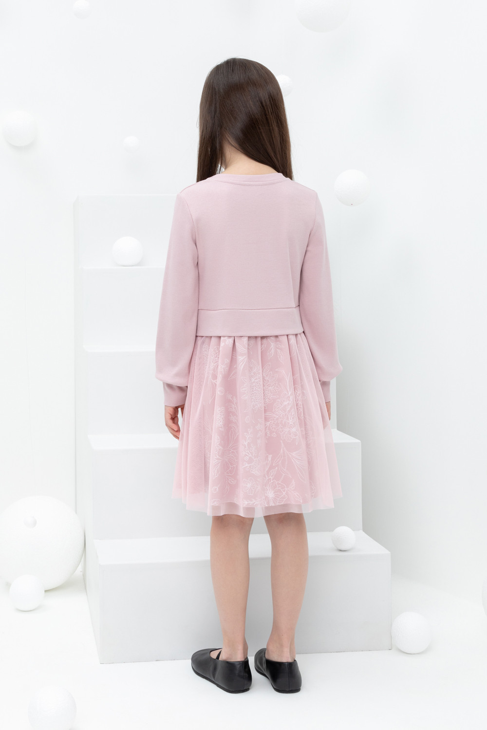 картинка Платье для девочки Crockid КР 5833 розовый лед к433 от магазина детских товаров ALiSa