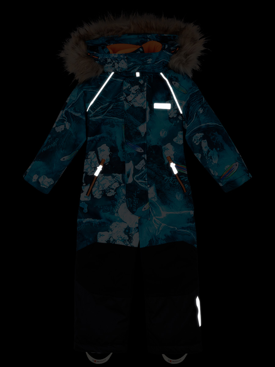 картинка Комбинезон зимний для мальчика NIKASTYLE 8з0923 атлантик черный от магазина детских товаров ALiSa