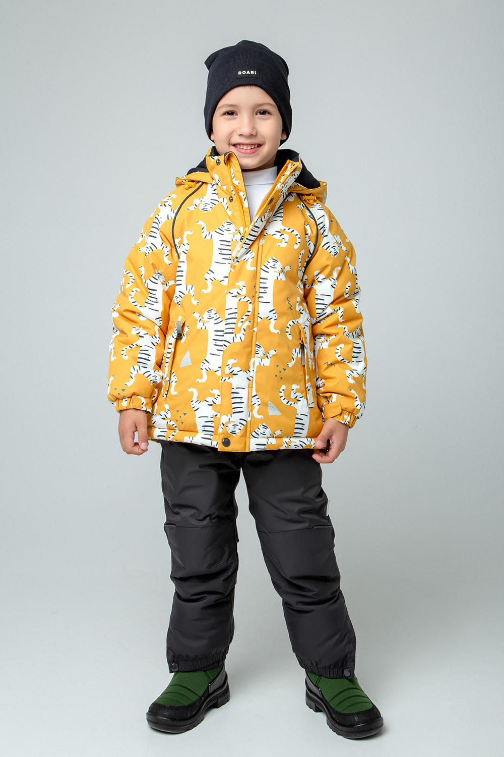 картинка Куртка зимняя для мальчика Crockid ВК 36071/н/1 ГР от магазина детских товаров ALiSa