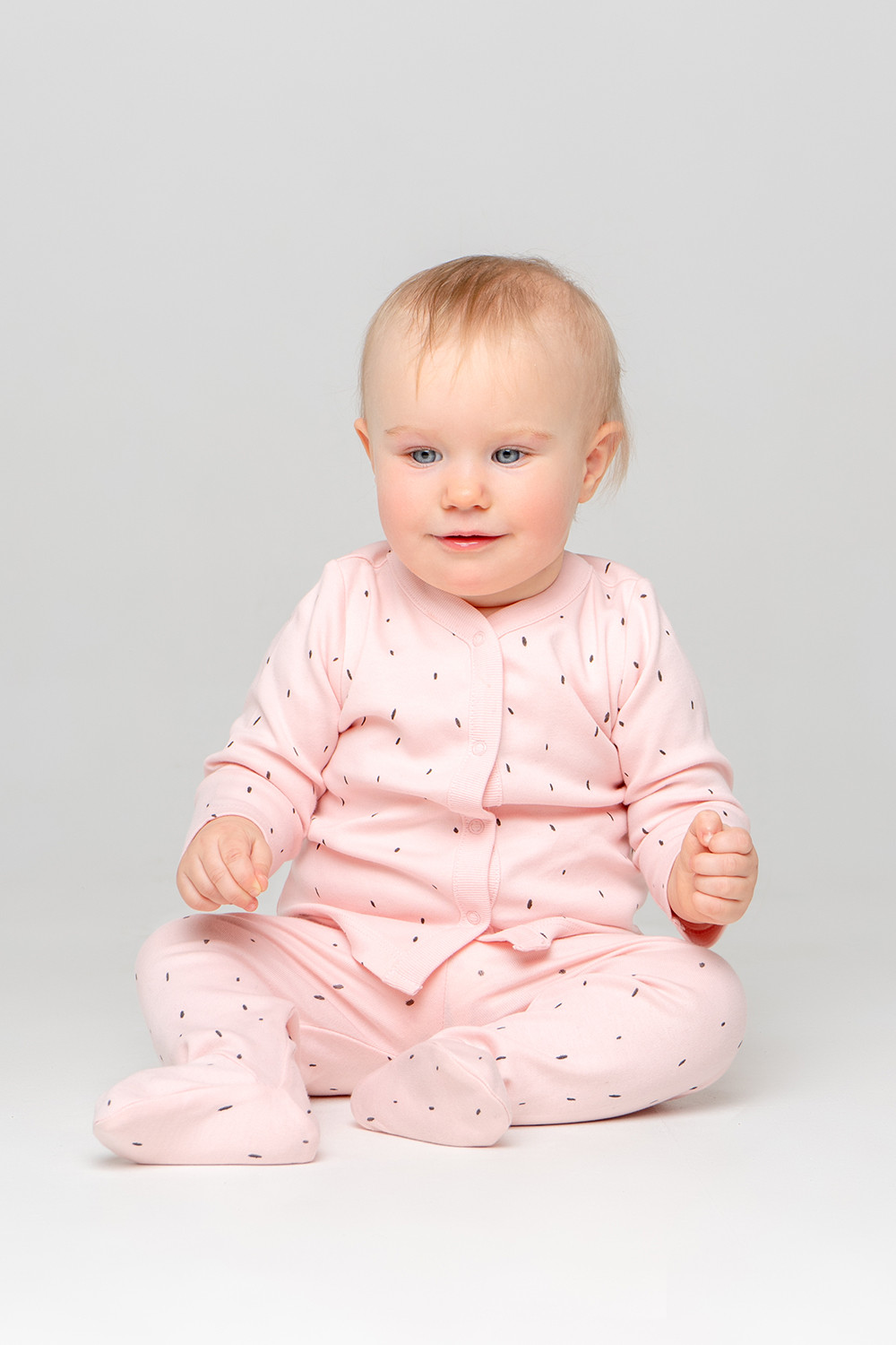 картинка Кофточка для девочки Crockid К 300450 штрихи на бежево-розовом я115 от магазина детских товаров ALiSa