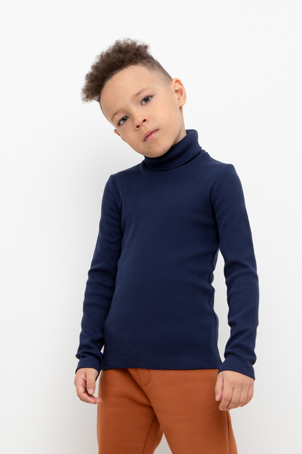 картинка Джемпер для мальчика Crockid КР 301477 глубокий синий к416 от магазина детских товаров ALiSa