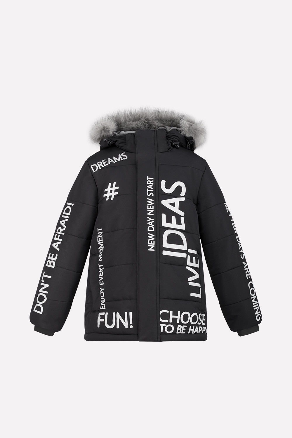 картинка Куртка зимняя для мальчика Crockid ВК 36040/3 ГР от магазина детских товаров ALiSa