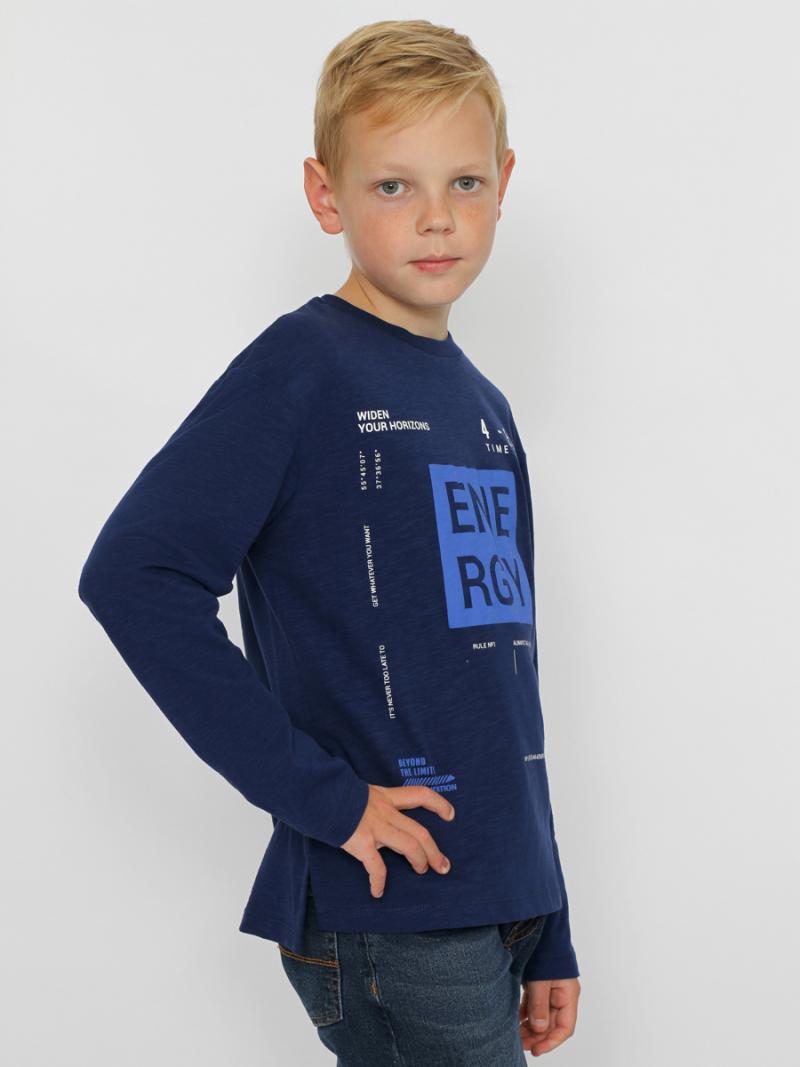 картинка Джемпер для мальчика Cherubino CWJB 63667 41 383 Темно-синий от магазина детских товаров ALiSa