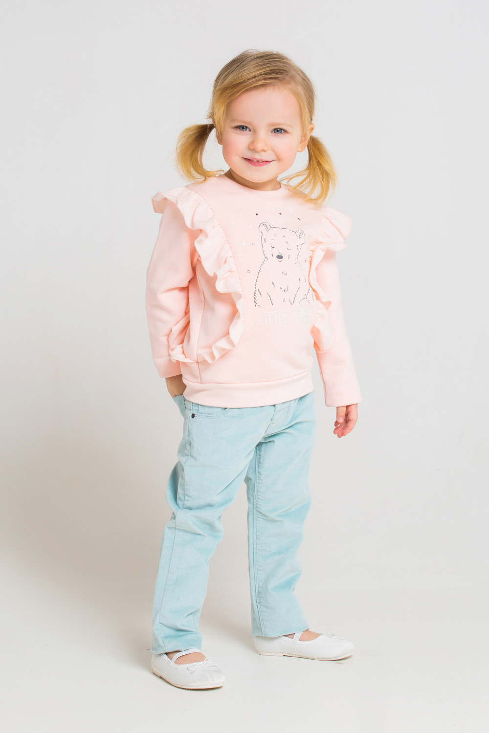 картинка Джемпер для девочки Crockid КР 300774 светло-розовый к217 от магазина детских товаров ALiSa