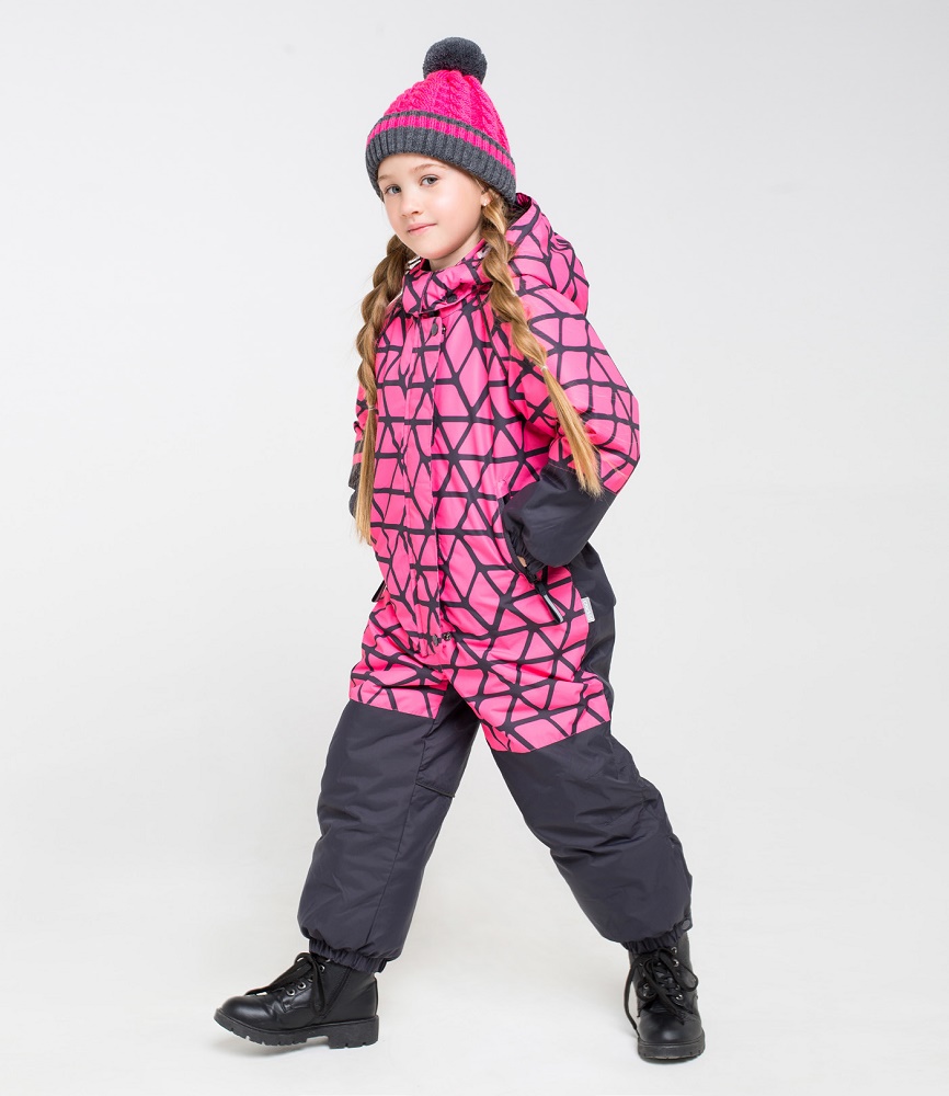 картинка Комбинезон зимний для девочки Crockid ВК 60020/н/12 БЮ от магазина детских товаров ALiSa