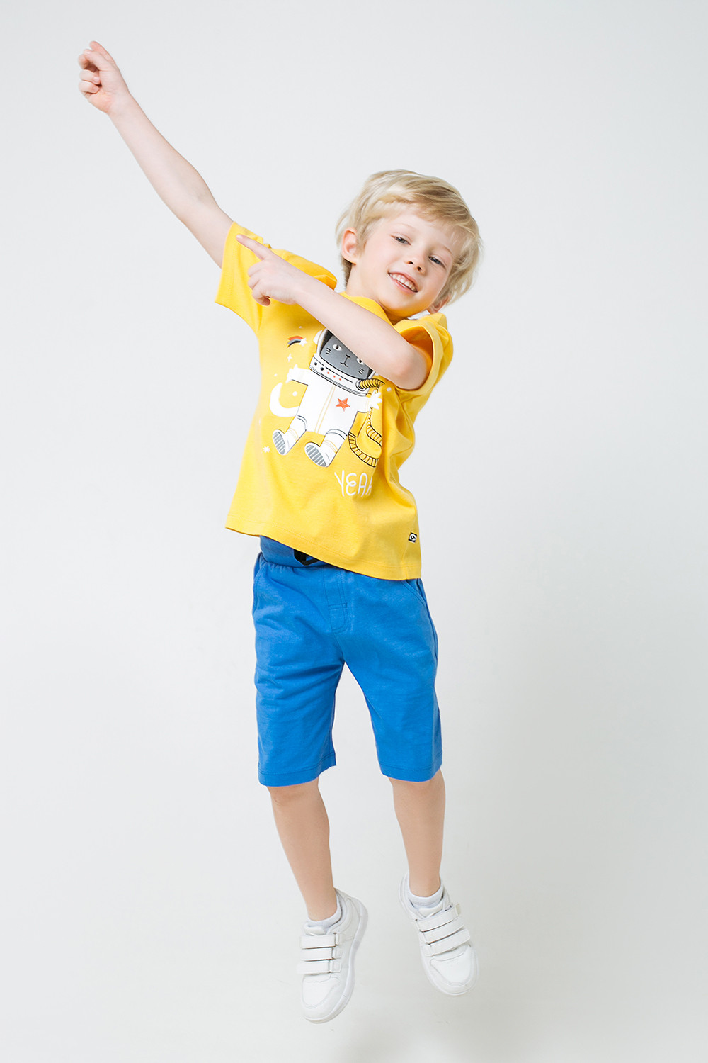картинка Шорты для мальчика Crockid КР 400094 ярко-голубой к314 от магазина детских товаров ALiSa