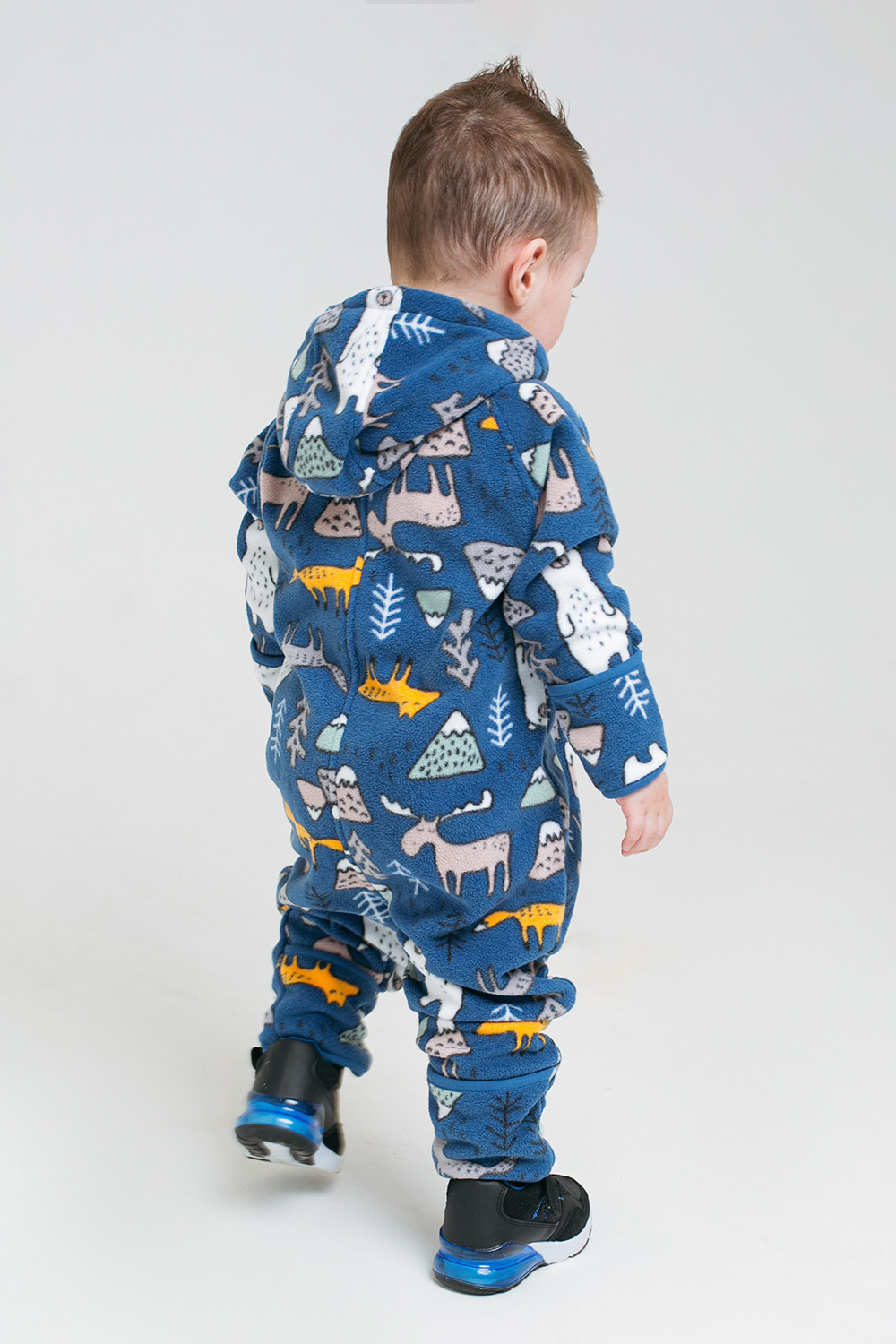 картинка Комбинезон флисовый для мальчика Crockid ФЛ 60000/н/43 ГР от магазина детских товаров ALiSa
