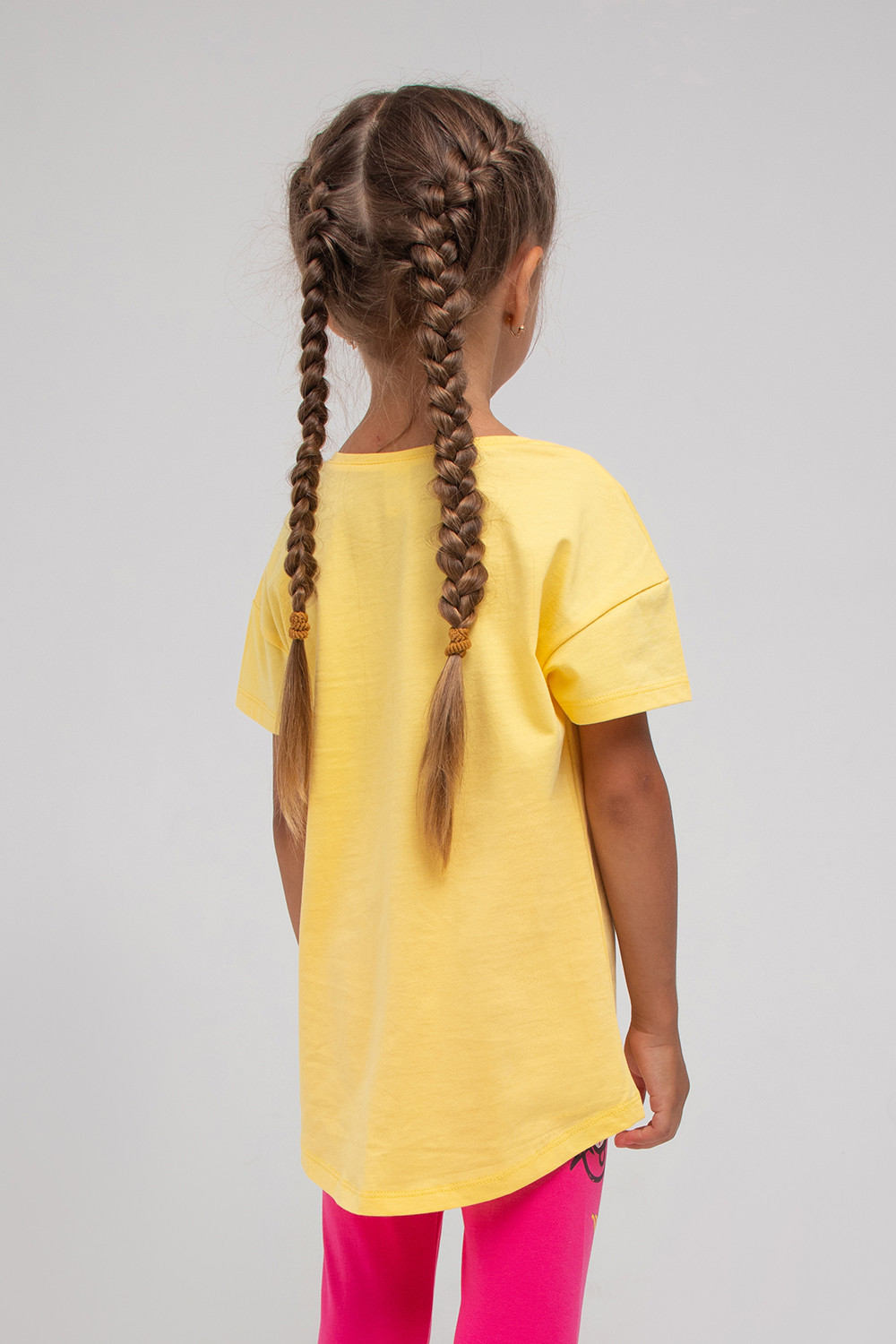 картинка Футболка для девочки Crockid К 301754 желтый к1288 от магазина детских товаров ALiSa