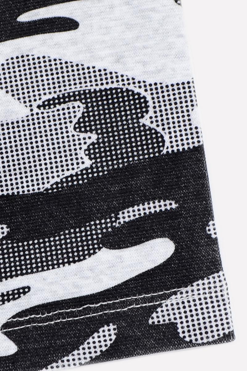 картинка Бриджи для девочки Crockid К 4940 светло-серый меланж, милитари от магазина детских товаров ALiSa