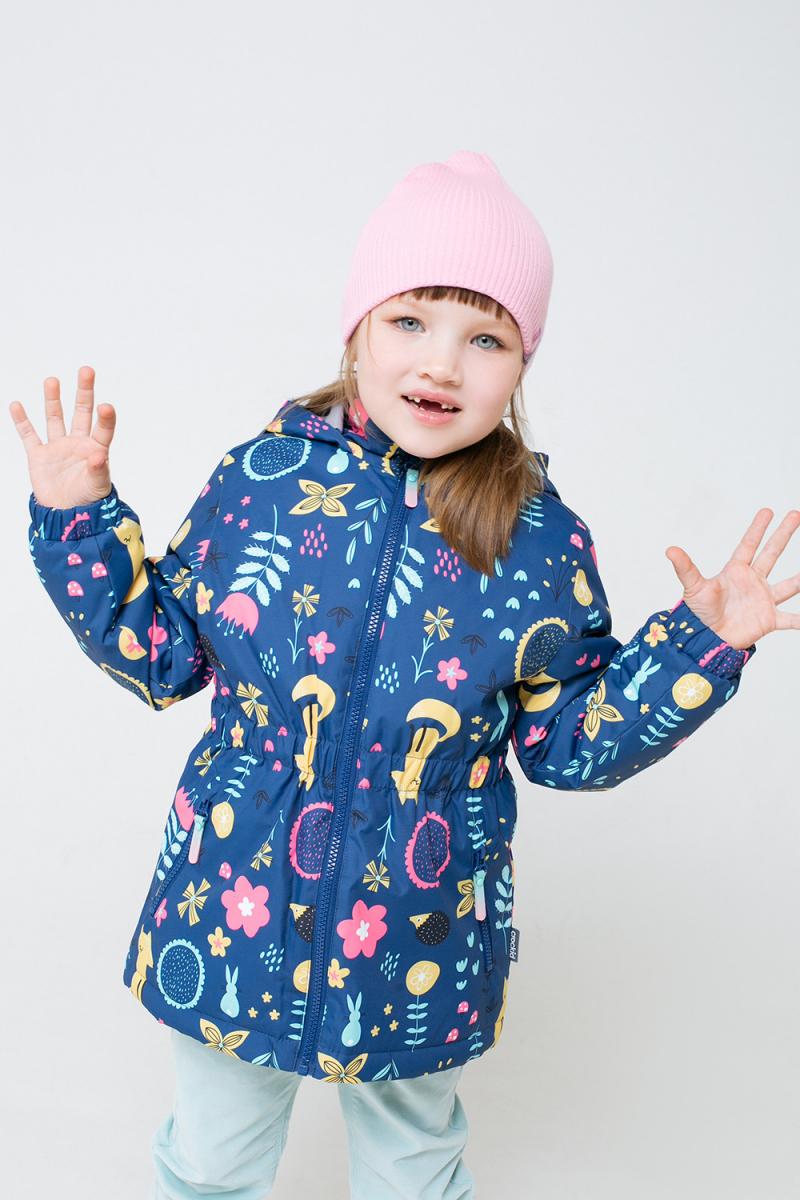картинка Куртка демисезонная утепленная для девочки Crockid ВК 32096/н/3 УЗГ от магазина детских товаров ALiSa