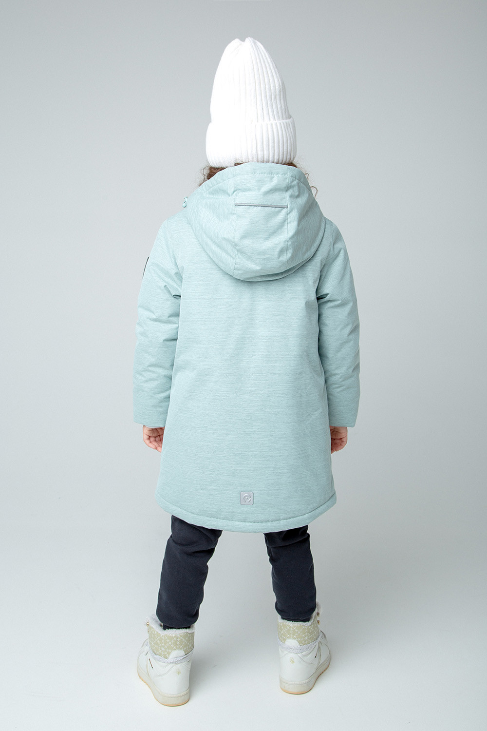 картинка Пальто зимнее для девочки Crockid ВК 38092/1 ГР от магазина детских товаров ALiSa
