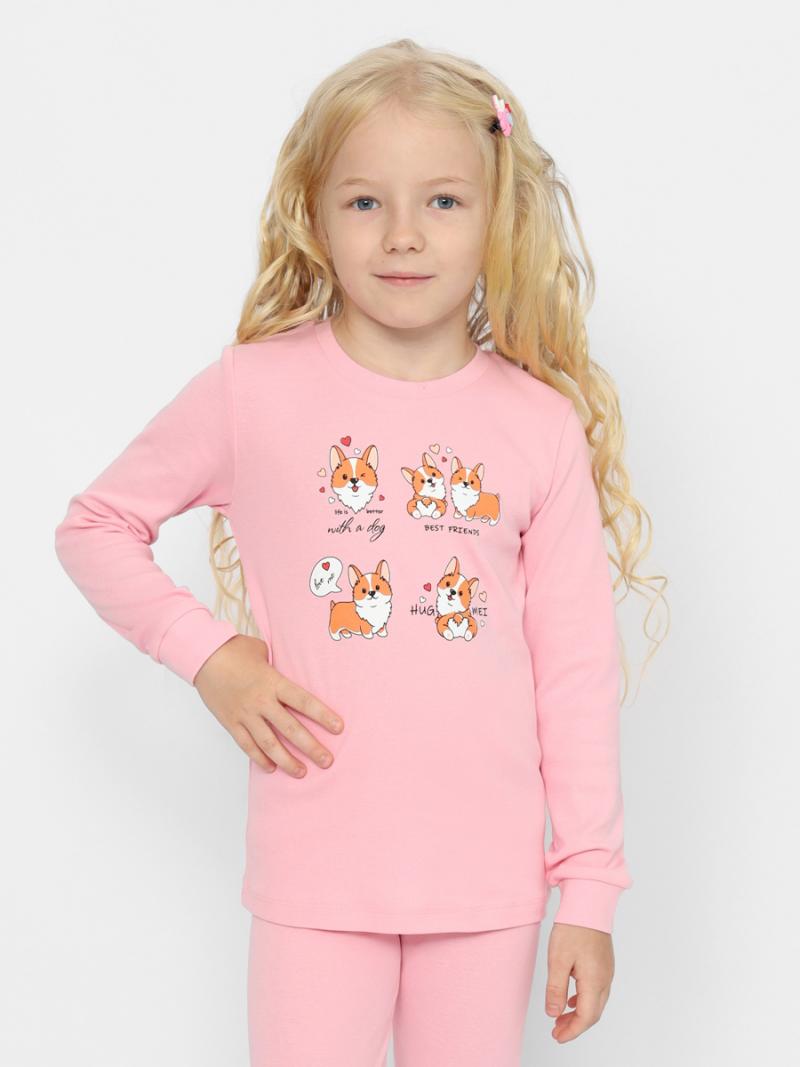 картинка Пижама для девочки Cherubino CWKG 50149-27 Розовый от магазина детских товаров ALiSa