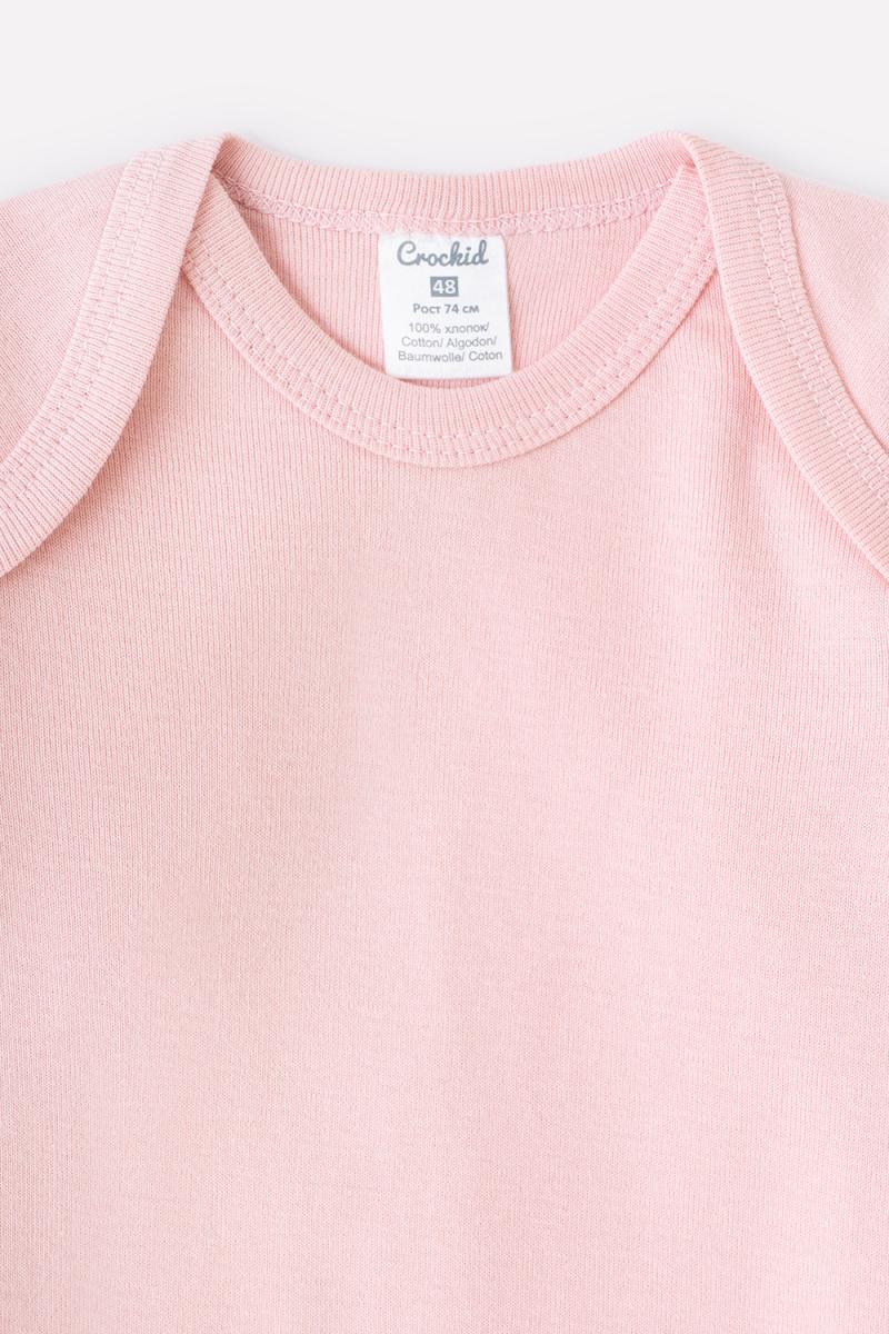 картинка Полукомбинезон для девочки Crockid К 6032 розовый жемчуг (ёжики) я113 от магазина детских товаров ALiSa