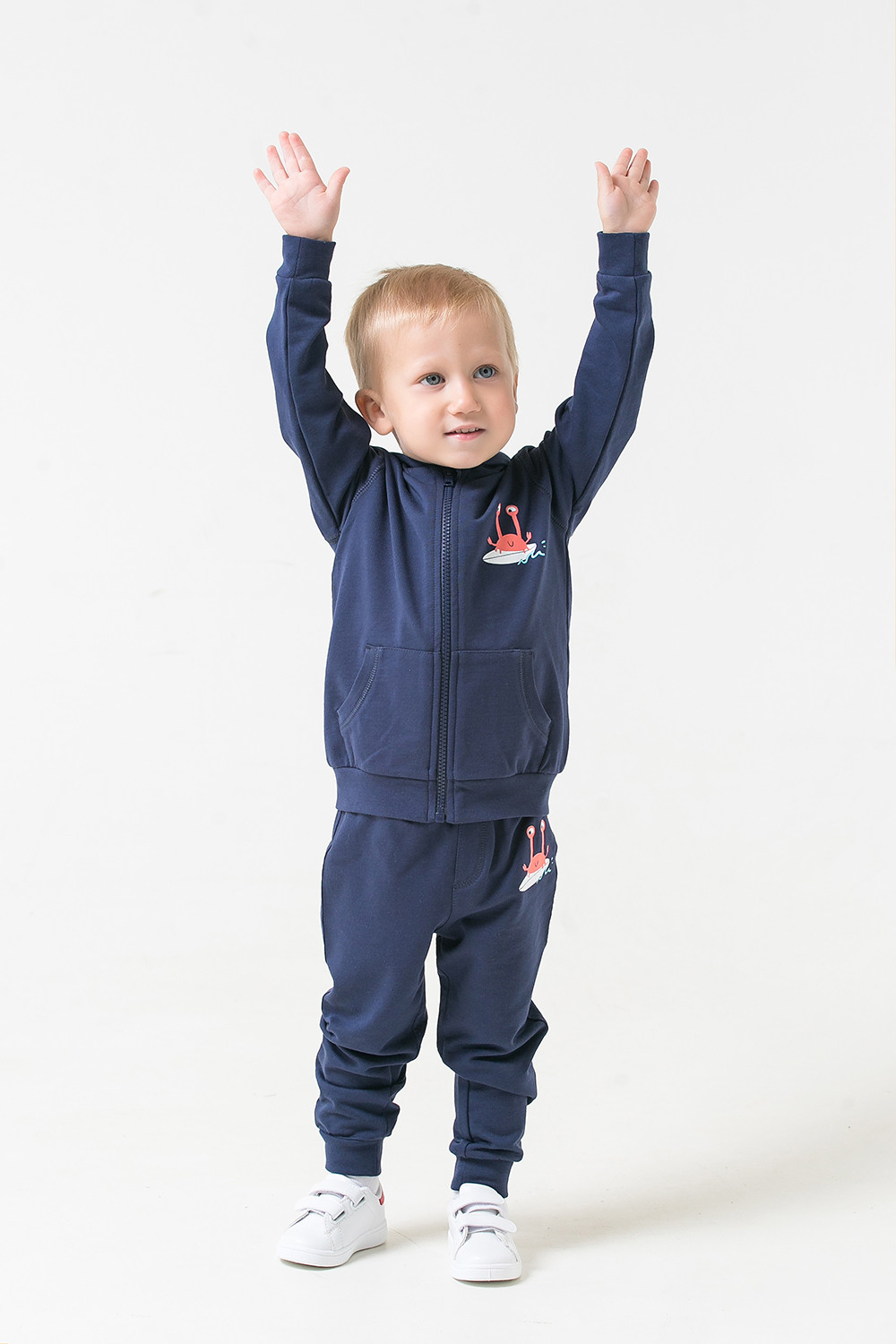 картинка Брюки для мальчика Crockid КР 4979 морской синий к286 от магазина детских товаров ALiSa