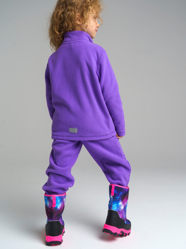 картинка Комплект флисовый для девочки PL 32222122 толстовка, брюки от магазина детских товаров ALiSa