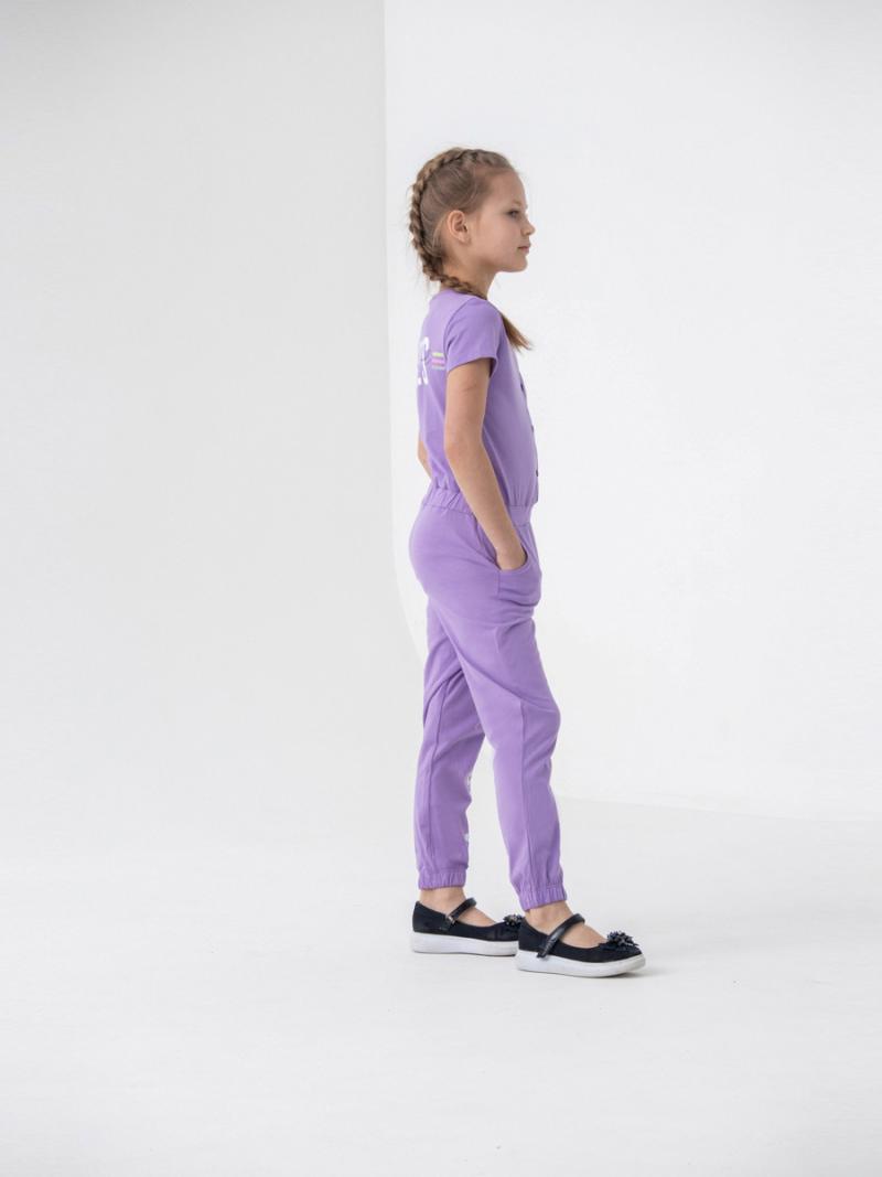 картинка Полукомбинезон для девочки Cherubino CSKG 90099-44-317 Фиолетовый от магазина детских товаров ALiSa