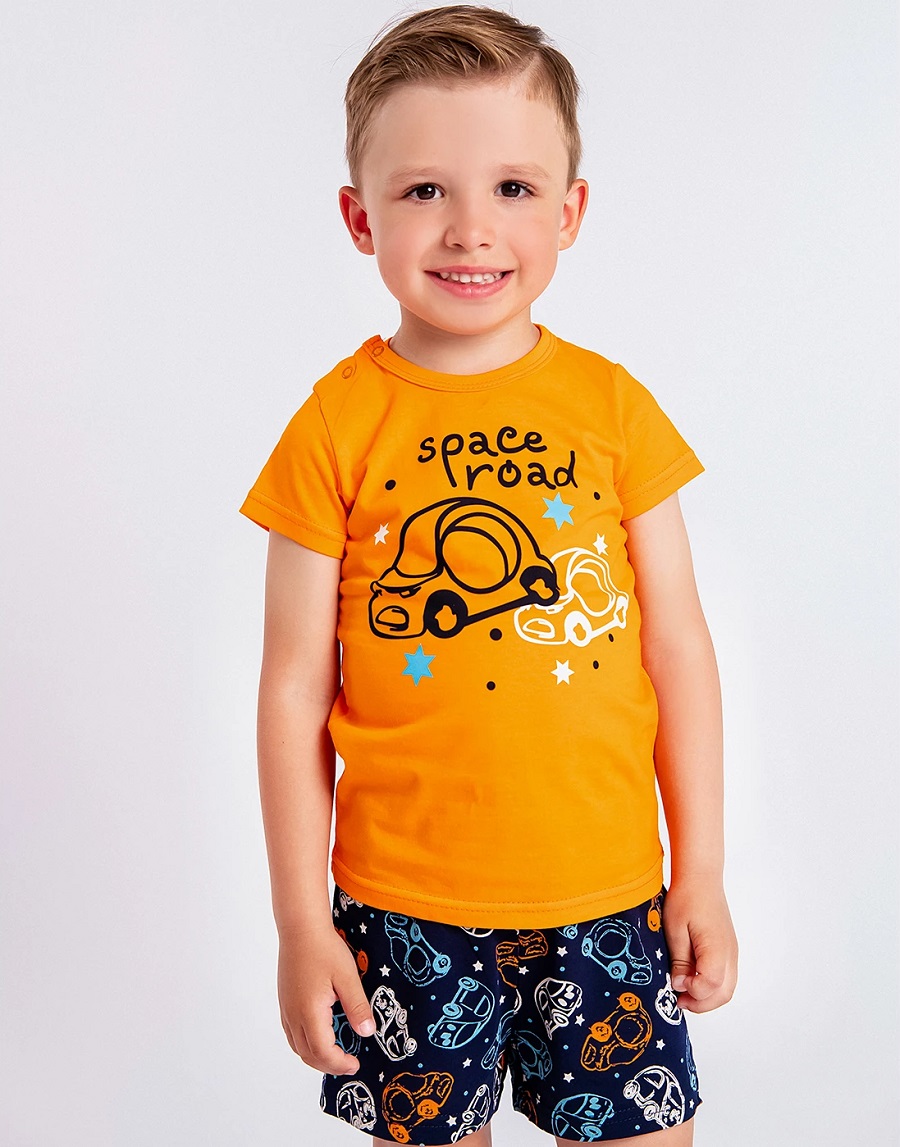 картинка Комплект для мальчика Youlala YLA 7941100102 Оранжевый от магазина детских товаров ALiSa