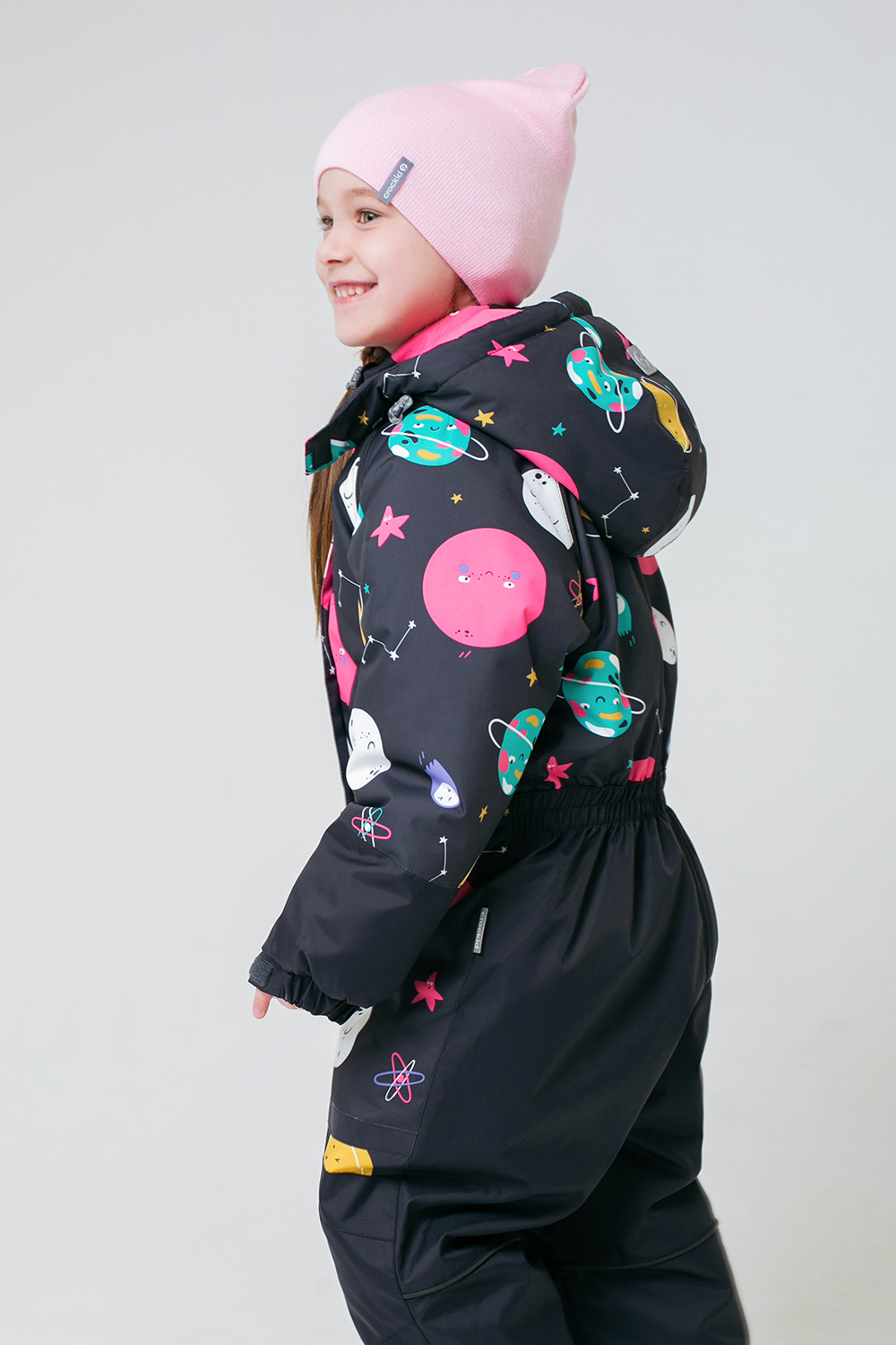 картинка Комбинезон зимний для девочки Crockid  ВК 60062/н/1 ГР от магазина детских товаров ALiSa
