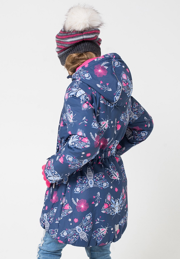 картинка Куртка зимняя для девочки Crockid ВК 38044/н/2 ГР от магазина детских товаров ALiSa