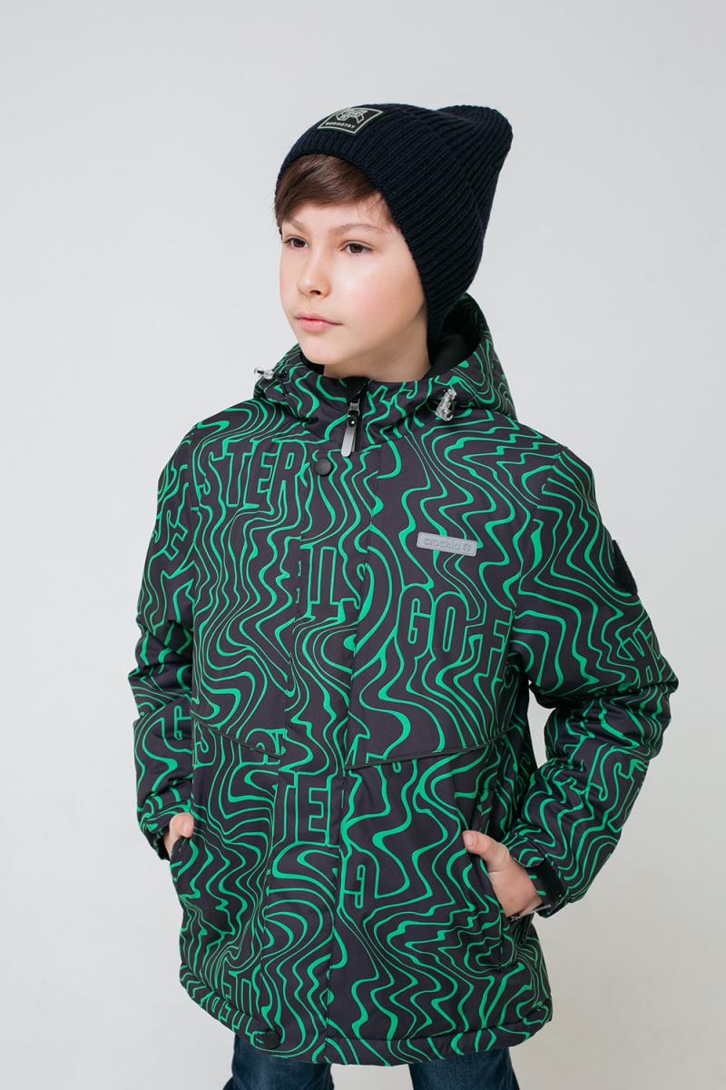 картинка Куртка зимняя для мальчика Crockid ВК 36062/н/2 ГР от магазина детских товаров ALiSa